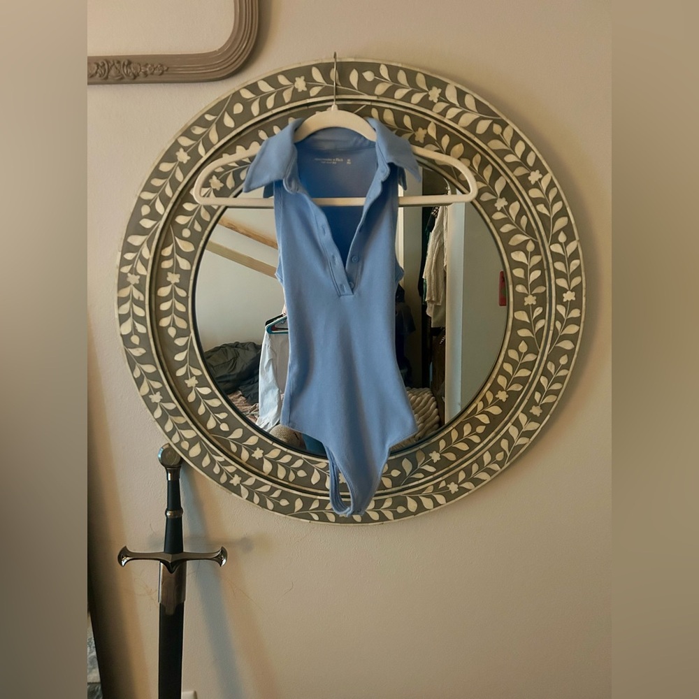 Abercrombie & Fitch polo bodysuit.